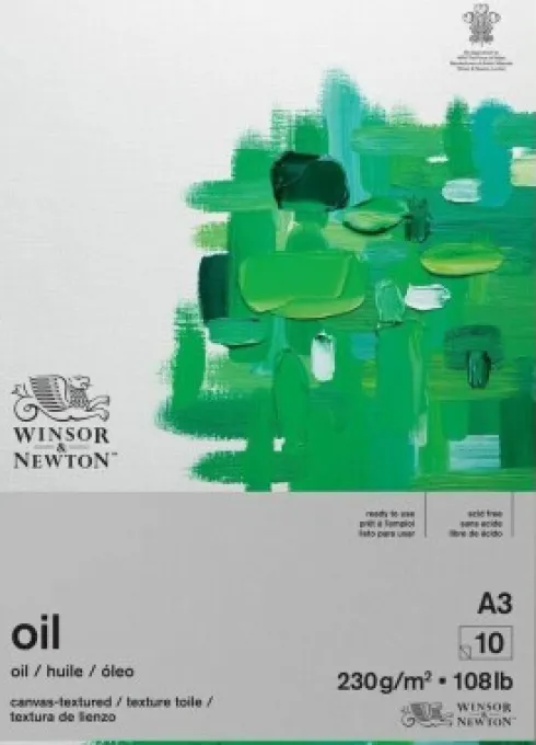 Winsor & Newton - Blok Til Oliemaling - A3 - 10 Ark