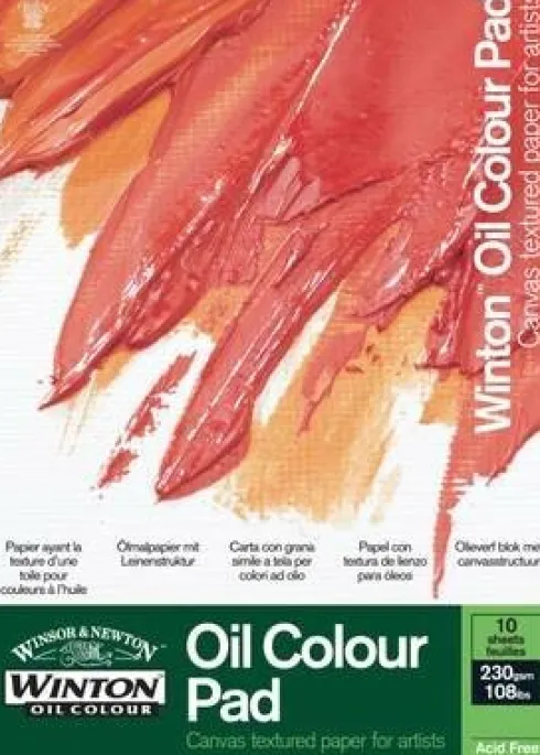 Winsor & Newton - Blok Til Oliemaling - 31X23 CM - 10 Ark