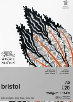 Winsor & Newton - Bristol Skitseblok - A5 - 20 Ark