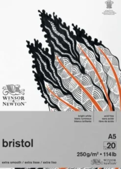 Winsor & Newton - Bristol Skitseblok - A5 - 20 Ark