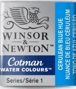 Winsor & Newton - Cotman Watercolour - 1/2 Pan - Cerulean Blå