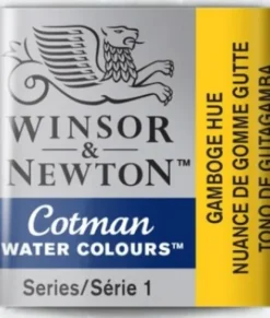 Winsor & Newton - Cotman Watercolour - 1/2 Pan - Gamboge Gul