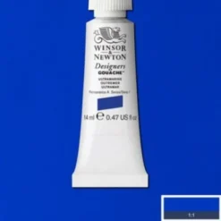 Winsor & Newton - Designers Gouache - 14 ML - Ultramarine Blå