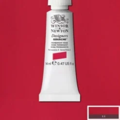 Winsor & Newton - Designers Gouache Maling - Permanent Rose 14 ML