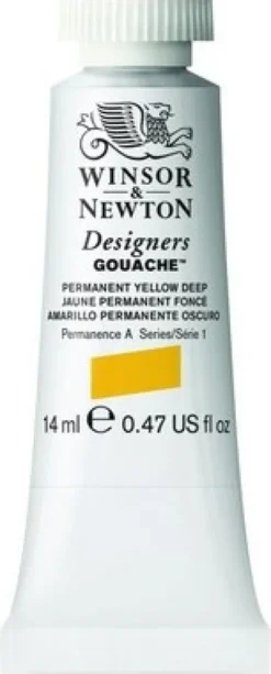Winsor & Newton - Designers Gouache - 14 ML - Permanent Gul Dyb