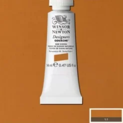 Winsor & Newton - Designers Gouache - 14 ML - Rå Sienna Brun