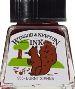 Winsor & Newton - Drawing Ink 14Ml Burnt Sienna 074 - 1005074