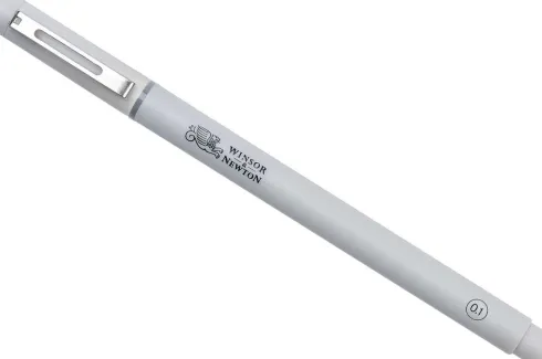 Winsor & Newton - Fineliner Tusch - Kølig Grå - 0,1 MM