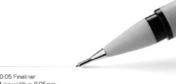 Winsor & Newton - Fineliner Tusch - Sort - 0.05 MM