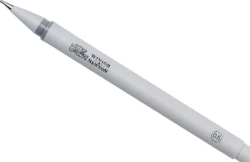 Winsor & Newton - Fineliner Tusch - Kølig Grå - 0,5 MM