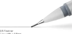 Winsor & Newton - Fineliner Tusch - Kølig Grå - 0,5 MM
