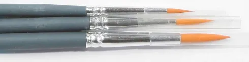 Winsor & Newton - Foundation Water Colour Brushes - 3 Pensler