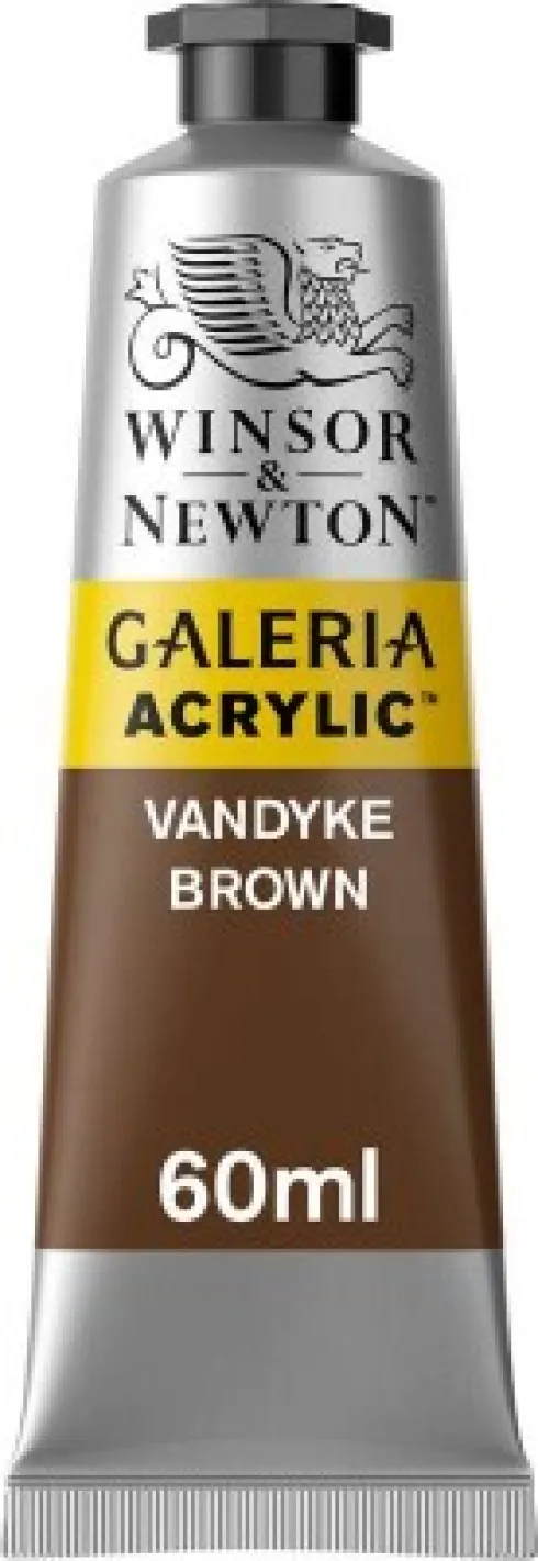 Winsor & Newton - Galeria Acrylic - 60 ML - Vandyke Brown 676