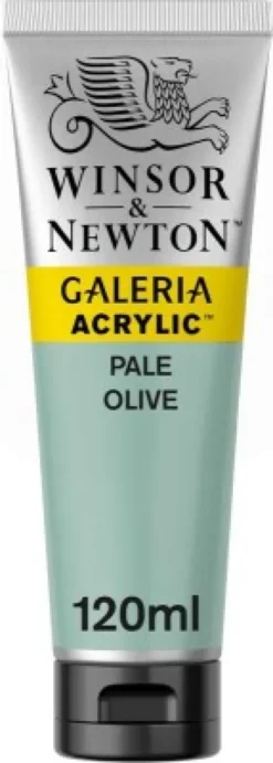 Winsor & Newton - Galeria Akrylmaling - Pale Olive 120 ML