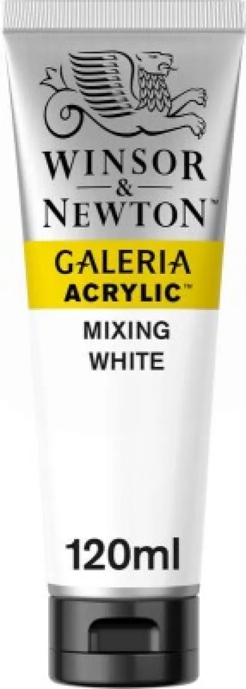 Winsor & Newton - Galeria Akrylmaling - Mixing White 120 ML