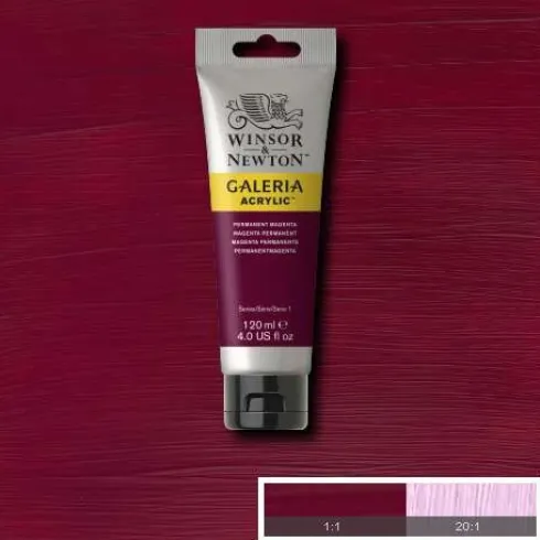 Winsor & Newton - Galeria Akrylmaling - Magenta 120 ML