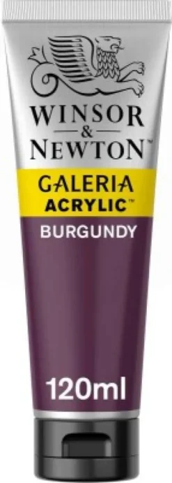 Winsor & Newton - Galeria Akrylmaling - Burgundy 120 ML