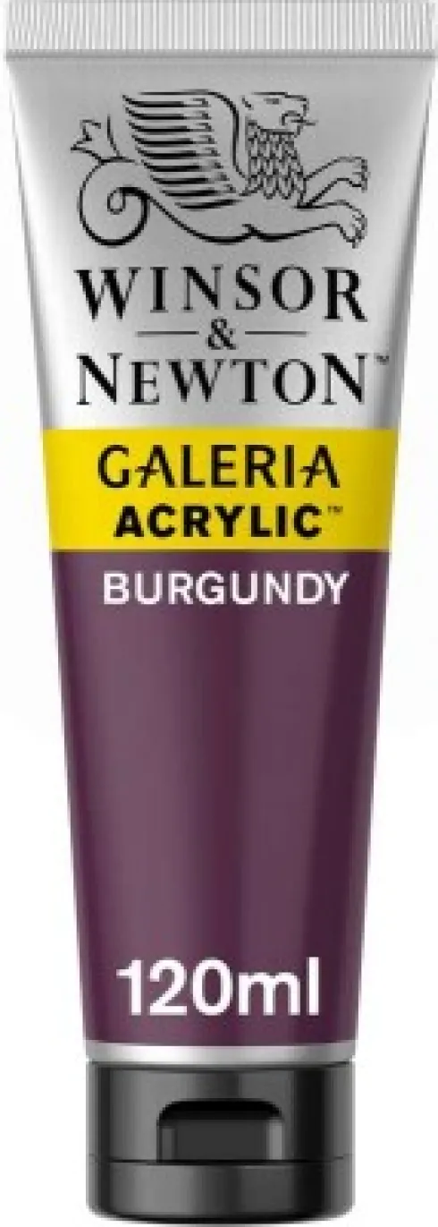 Winsor & Newton - Galeria Akrylmaling - Burgundy 120 ML