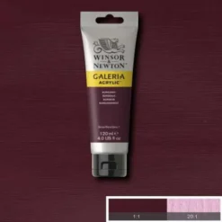 Winsor & Newton - Galeria Akrylmaling - Burgundy 120 ML