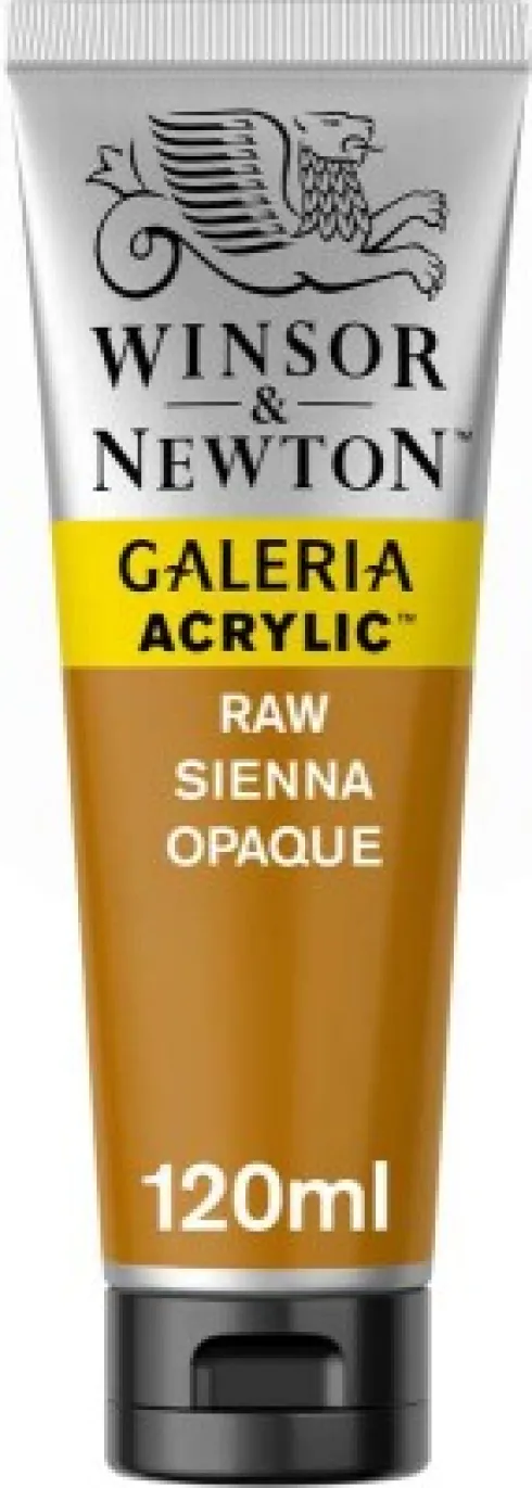 Winsor & Newton - Galeria Akrylmaling - Raw Sienna Opaque 120 ML