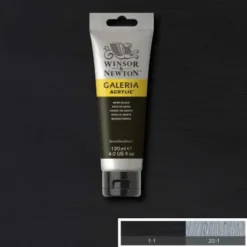 Winsor & Newton - Galeria Akrylmaling - Mars Black 120 ML