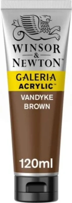 Winsor & Newton - Galeria Akrylmaling - Vandyke Brown 120 ML