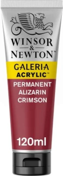 Winsor & Newton - Galeria Akrylmaling - Permanent Alizarin Crimson 120 ML