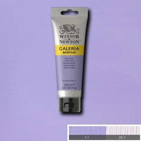 Winsor & Newton - Galeria Akrylmaling - Pale Violet 120 ML