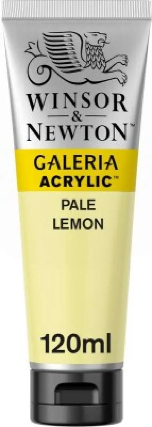 Winsor & Newton - Galeria Akrylmaling - Pale Lemon 120 ML