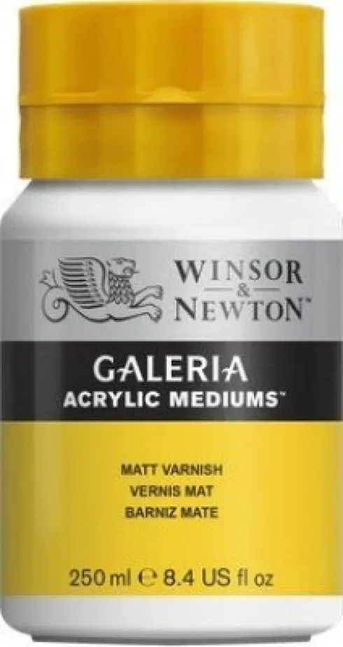 Winsor & Newton - Galeria Matt Varnish - Mat Lak 250 ML