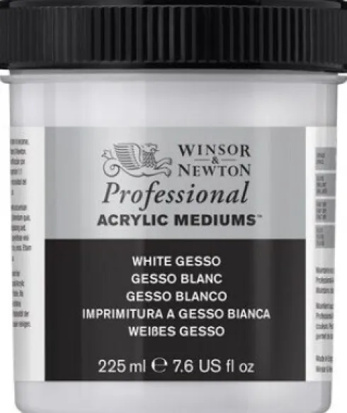 Winsor & Newton - Gesso - Hvid 225 ML