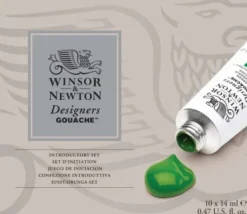Winsor & Newton - Gouache Maling Sæt - Introductory - 10X14 ML