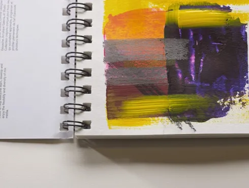 Winsor & Newton - Mixed Media Skitseblok 250G 28X36 CM - 30 Sider