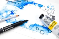 Winsor & Newton - Mixed Media Skitseblok 250G 28X36 CM - 30 Sider