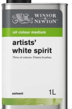 Winsor & Newton - Oil Colour Solvents Artists White Spirit 1000 ML