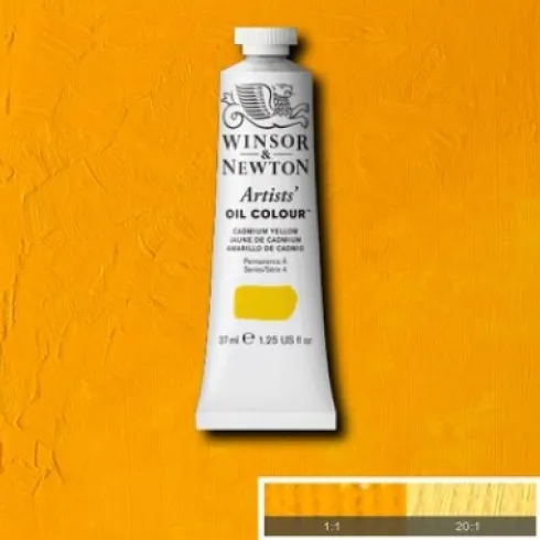 Winsor & Newton - Oliemaling - Artists - Cadmium Yellow 37 ML