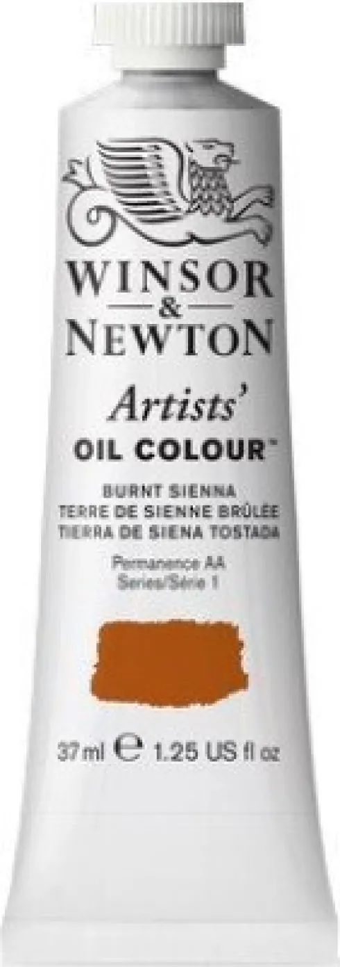 Winsor & Newton - Oliemaling - Artists - Burnt Sienna 37 ML