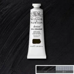 Winsor & Newton - Oliemaling - Artists - Ivory Black 37 ML