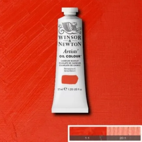 Winsor & Newton - Oliemaling - Artists - Cadmium Scarlet 37 ML