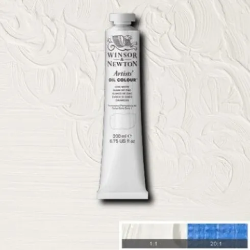 Winsor & Newton - Oliemaling - Artists - Zinc White 200 ML