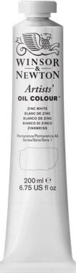Winsor & Newton - Oliemaling - Artists - Zinc White 200 ML