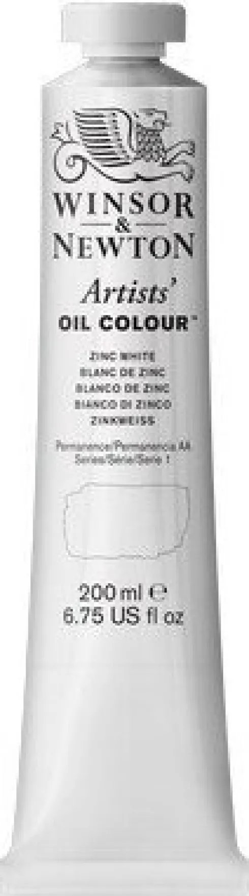 Winsor & Newton - Oliemaling - Artists - Zinc White 200 ML