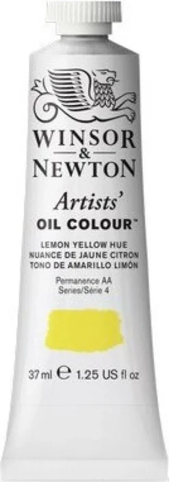 Winsor & Newton - Oliemaling - Artists - Lemon Yellow Hue 37 ML