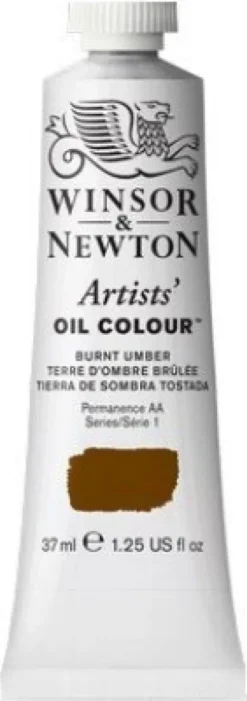 Winsor & Newton - Oliemaling - Artists - Burnt Umber 37 ML