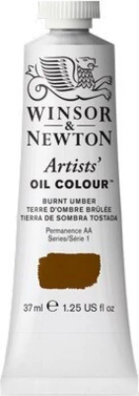 Winsor & Newton - Oliemaling - Artists - Burnt Umber 37 ML