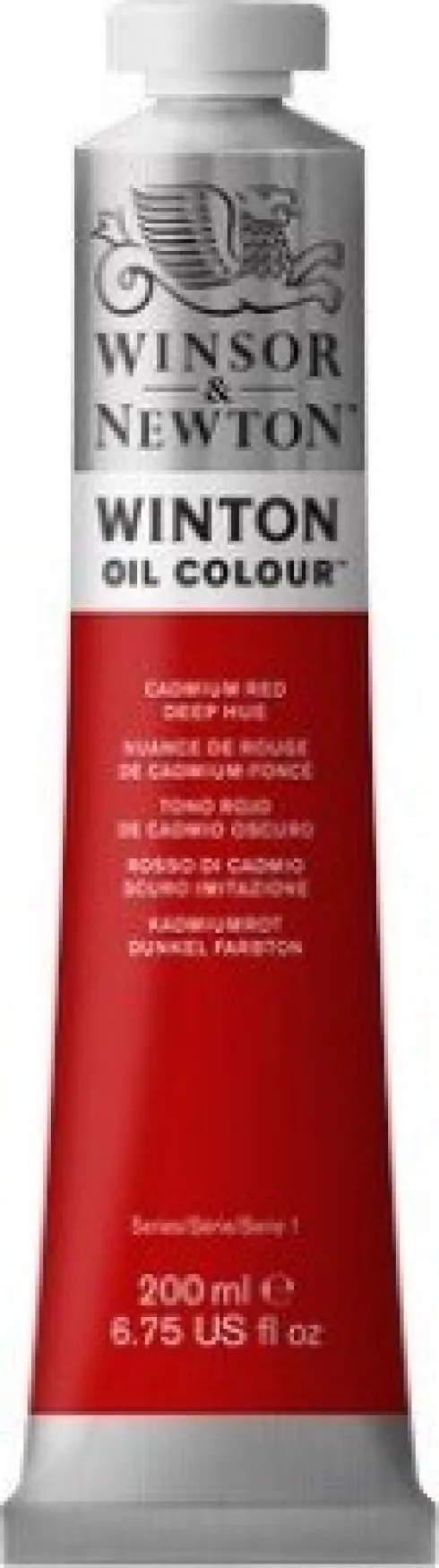 Winsor & Newton - Oliemaling - Cadmium Red Deep Hue 200 ML
