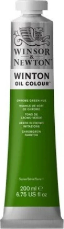 Winsor & Newton - Oliemaling - Chrome Green Hue 200 ML