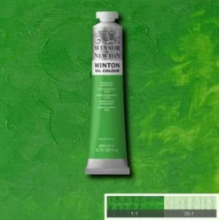 Winsor & Newton - Oliemaling - Permanent Green Light 200 ML