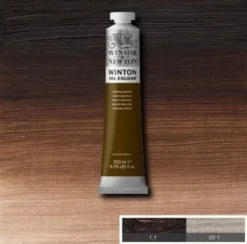 Winsor & Newton - Oliemaling - Vandyke Brown 200 ML