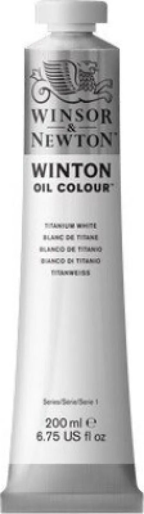 Winsor & Newton - Oliemaling - Winton - Titanium White 200 ML